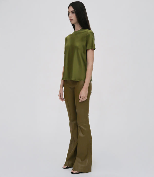 Rosetta Getty BIAS COMBO T-SHIRT