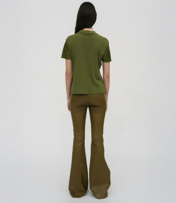 Rosetta Getty BIAS COMBO T-SHIRT