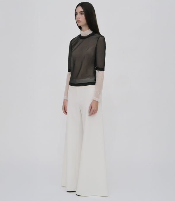 Rosetta Getty BIAS CUT WIDE LEG PANT