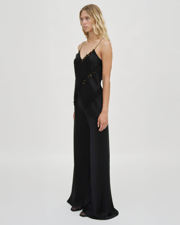 Rosetta Getty BIAS LACE PANEL CAMISOLE