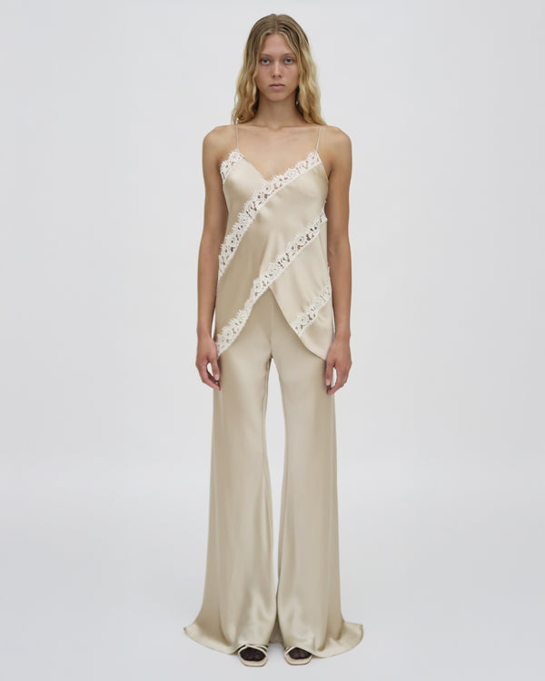 rosetta getty BIAS LACE PANEL CAMISOLE