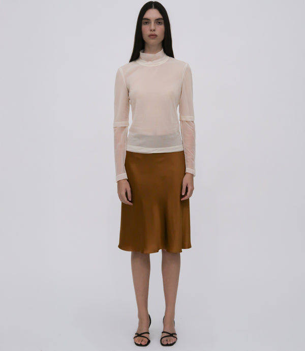 Rosetta Getty BIAS SKIRT