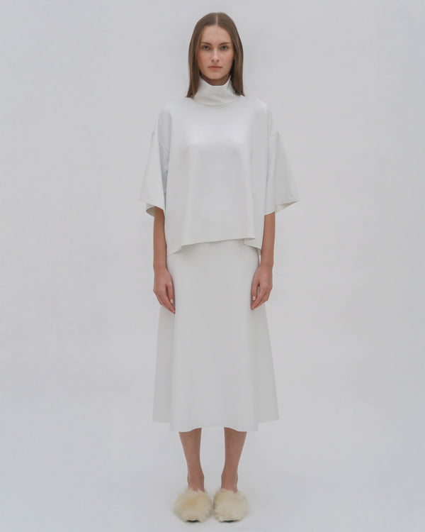 Rosetta Getty BOXY TURTLENECK TOP