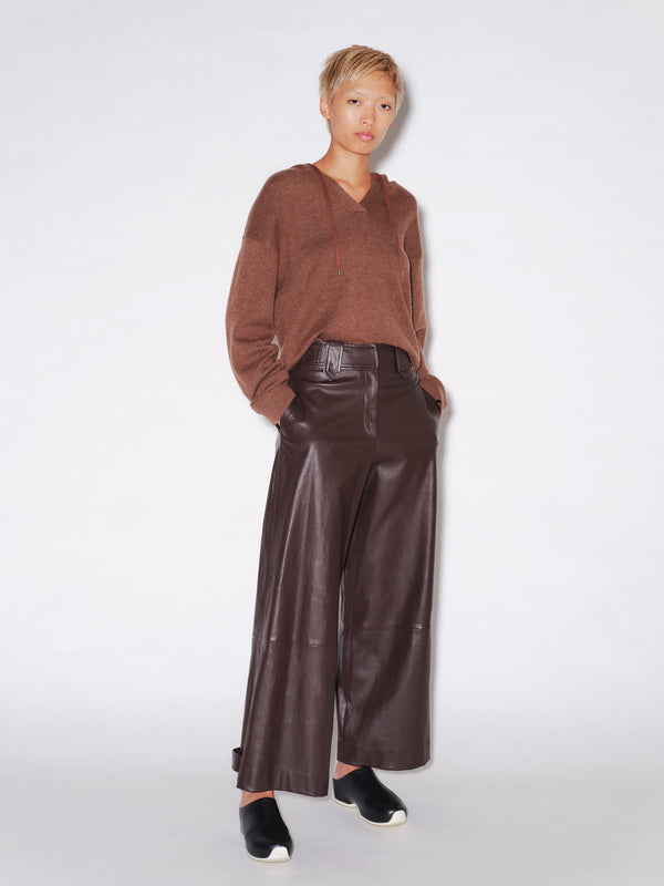 rosetta getty CROPPED BUTTON TAB PANT - PLONGE