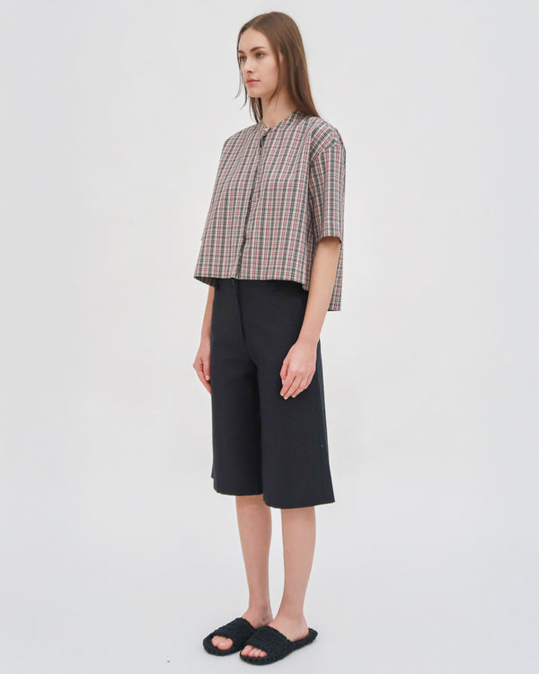 Rosetta Getty CROPPED OVERSIZED SHIRT