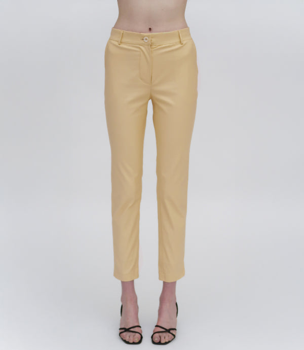 Rosetta Getty CROPPED SKINNY CASUAL PANT