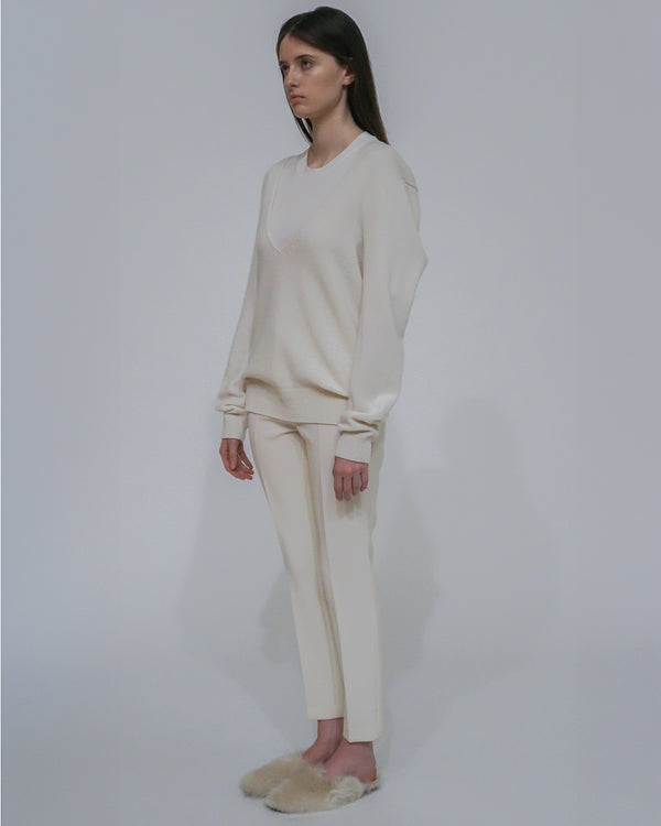 Rosetta Getty CROPPED SKINNY PANT