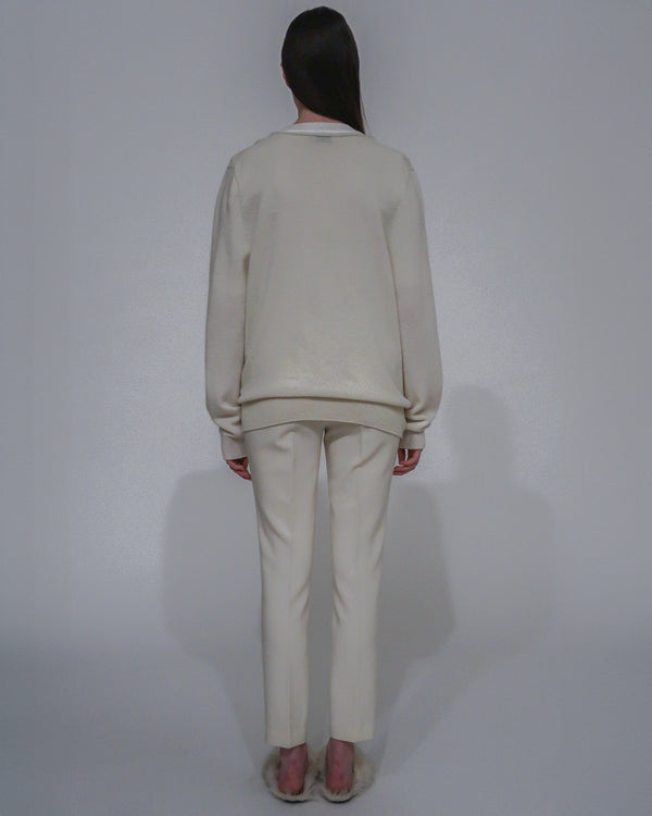 Rosetta Getty CROPPED SKINNY PANT