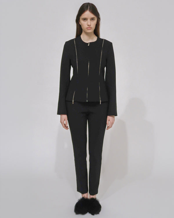 Rosetta Getty CROPPED SKINNY PANT