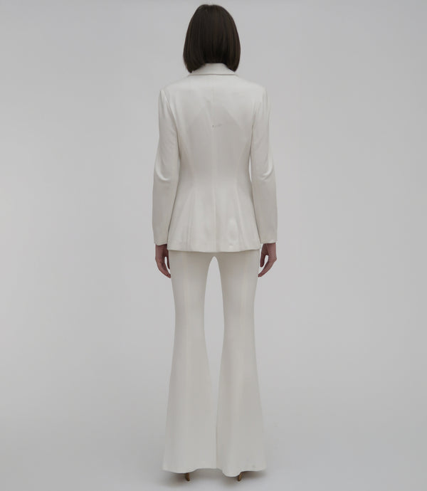 Rosetta Getty Cropped Sleeve Jacket