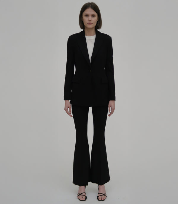 Rosetta Getty Cropped Sleeve Jacket