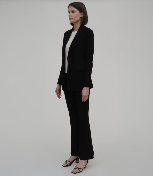 Rosetta Getty Cropped Sleeve Jacket