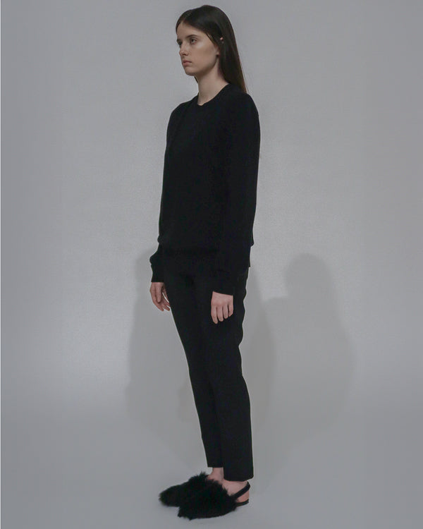 Rosetta Getty DEEP V-NECK PULLOVER