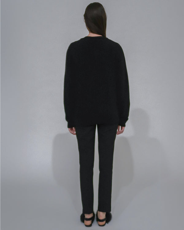 Rosetta Getty DEEP V-NECK PULLOVER