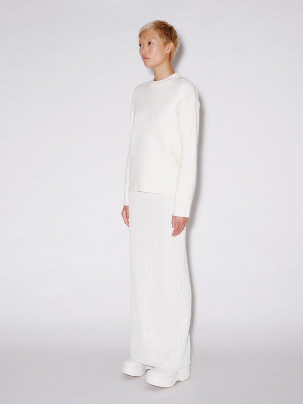 Rosetta Getty DOUBLEFACE PULLOVER