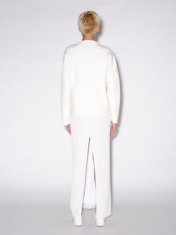 Rosetta Getty DOUBLEFACE PULLOVER