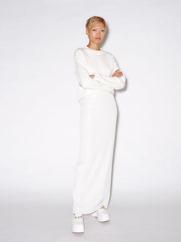 Rosetta Getty DOUBLEFACE PULLOVER