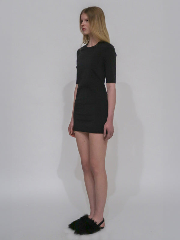 Rosetta Getty FITTED T-SHIRT MINIDRESS