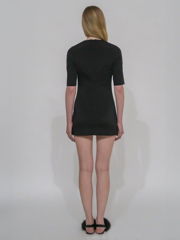 Rosetta Getty FITTED T-SHIRT MINIDRESS