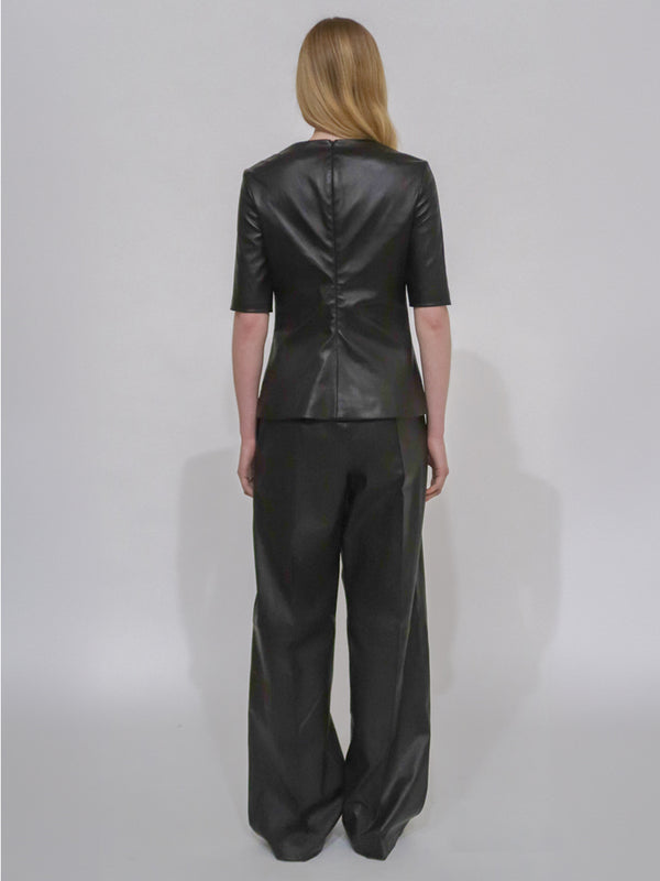 Rosetta Getty FITTED T-SHIRT TOP - PLONGE