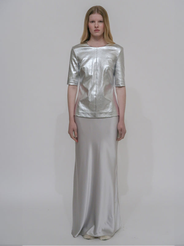 Rosetta Getty FITTED T-SHIRT TOP - PLONGE