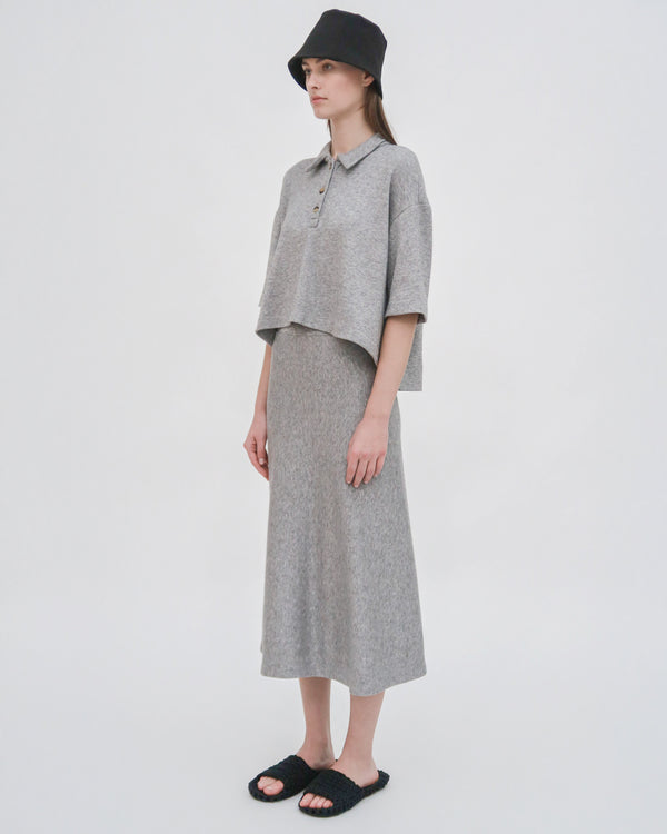 Rosetta Getty FLARED SKIRT