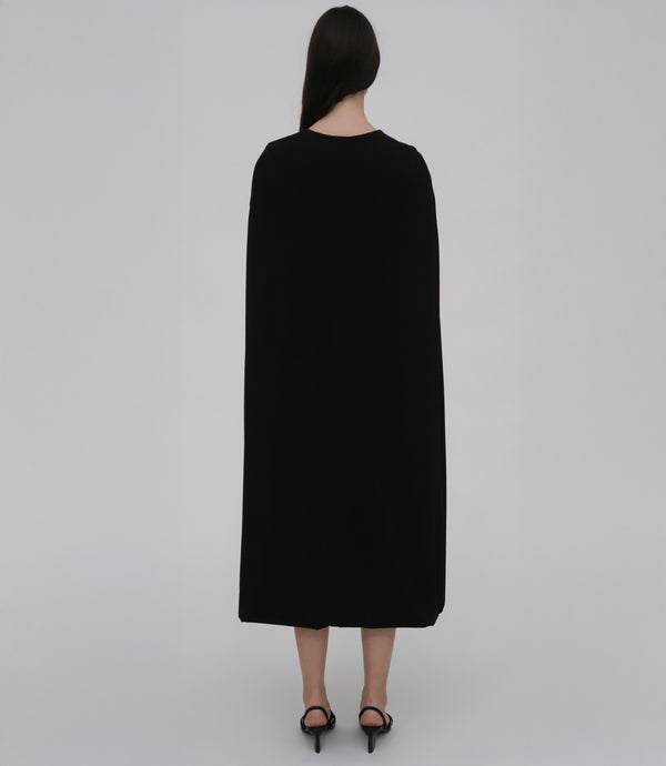 Rosetta Getty FOLD CAPE DRESS