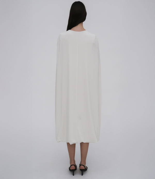 Rosetta Getty FOLD CAPE DRESS