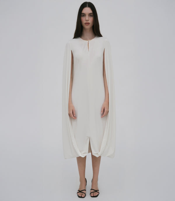 rosetta getty FOLD CAPE DRESS
