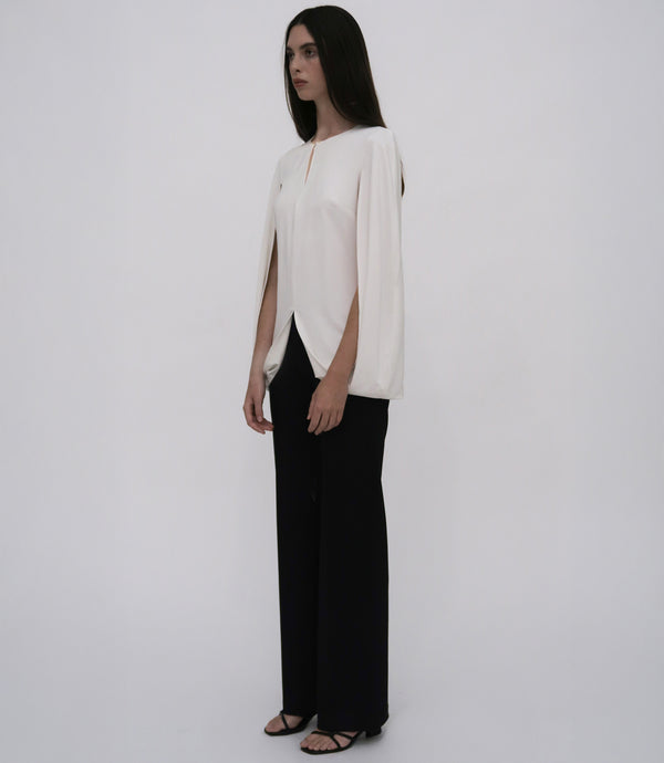 Rosetta Getty FOLD CAPE TOP