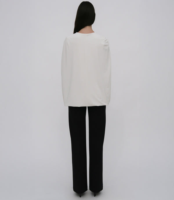 Rosetta Getty FOLD CAPE TOP