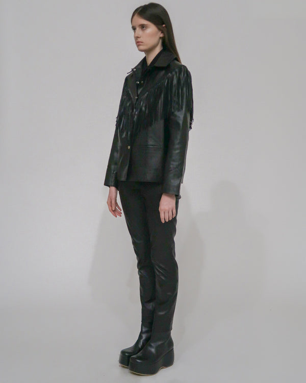 Rosetta Getty FRINGE JACKET