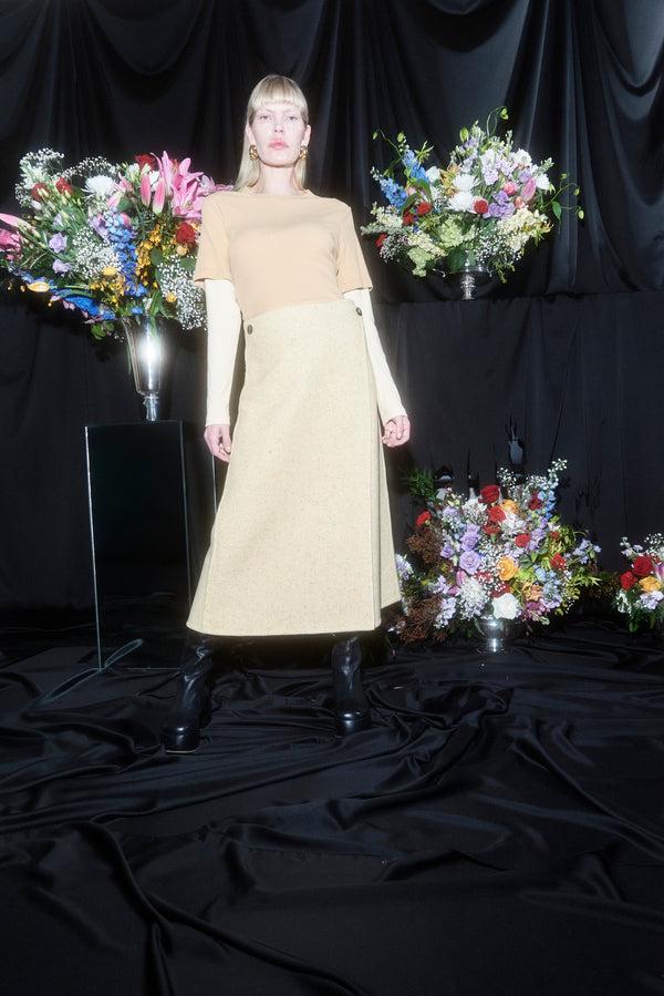 Rosetta Getty LAYERED T-SHIRT