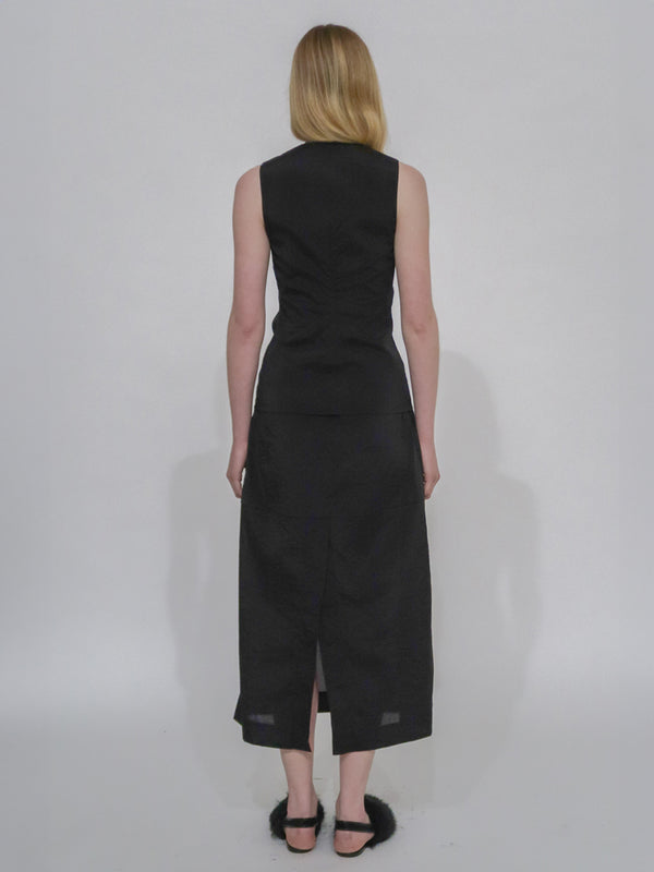 Rosetta Getty LINGERIE SKIRT