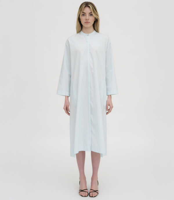 Rosetta Getty LONG SLEEVE CAFTAN SHIRTDRESS