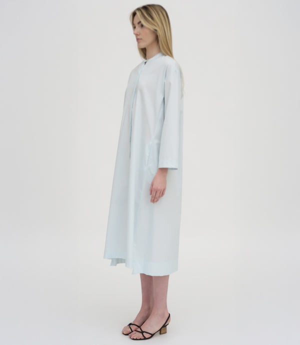Rosetta Getty LONG SLEEVE CAFTAN SHIRTDRESS