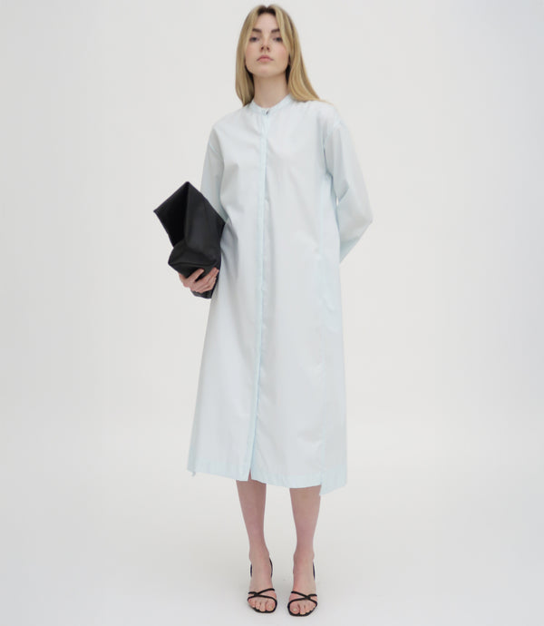 rosetta getty LONG SLEEVE CAFTAN SHIRTDRESS