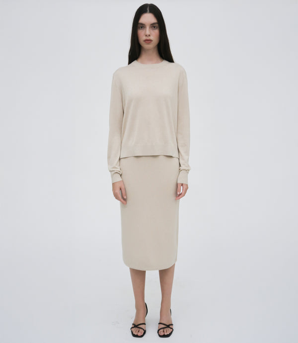 Rosetta Getty MIDI SKIRT