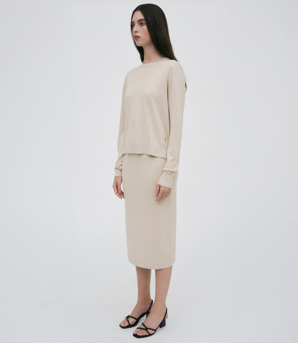 Rosetta Getty MIDI SKIRT