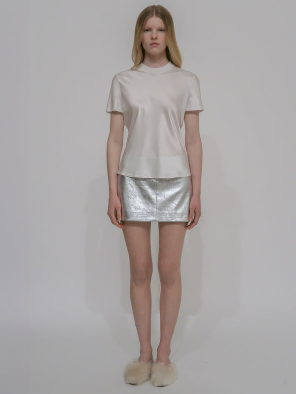 Rosetta Getty MINI SKIRT - PLONGE