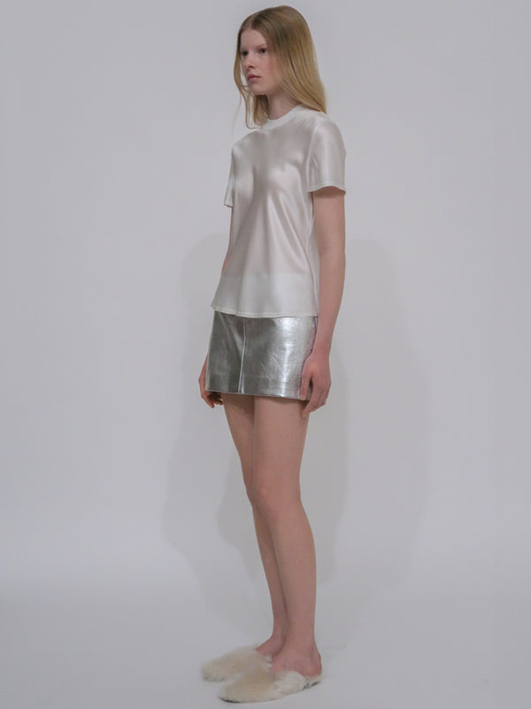 Rosetta Getty MINI SKIRT - PLONGE