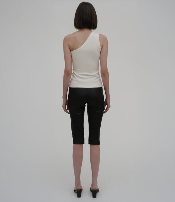 Rosetta Getty One Shoulder Tank Top