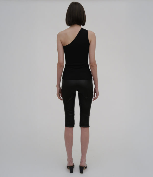 Rosetta Getty One Shoulder Tank Top