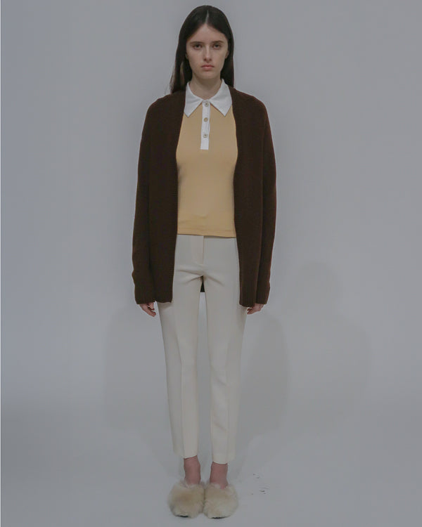 Rosetta Getty OPEN FRONT CARDIGAN