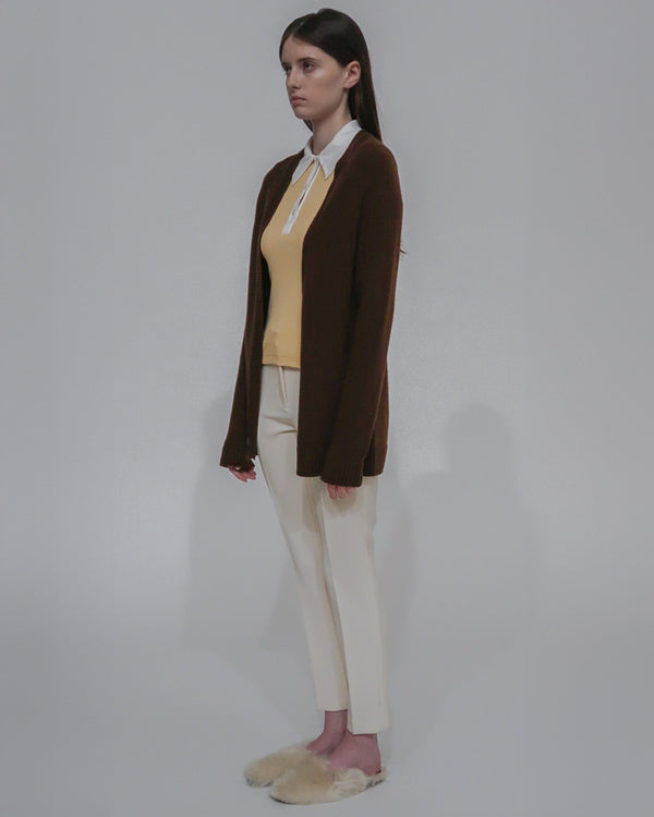 Rosetta Getty OPEN FRONT CARDIGAN