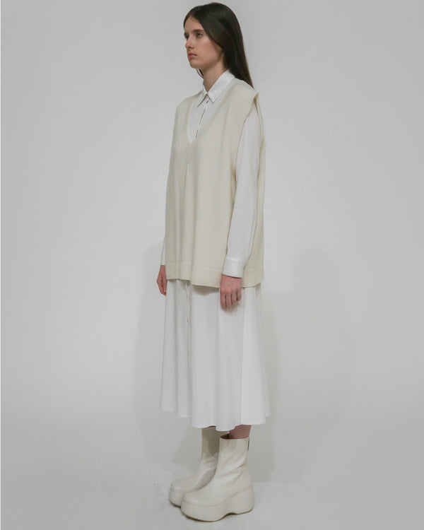 Rosetta Getty OVERSIZED SWEATER VEST