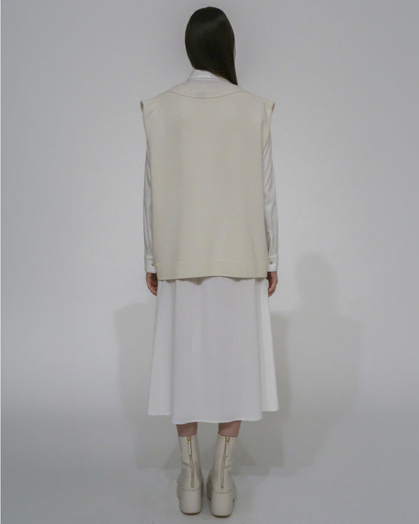 Rosetta Getty OVERSIZED SWEATER VEST