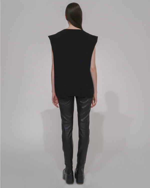 Rosetta Getty OVERSIZED SWEATER VEST