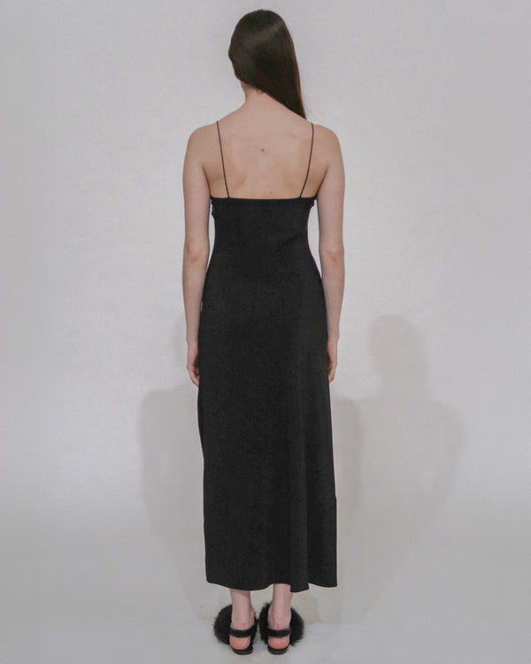 Rosetta Getty PANELED BIAS SLIP DRESS