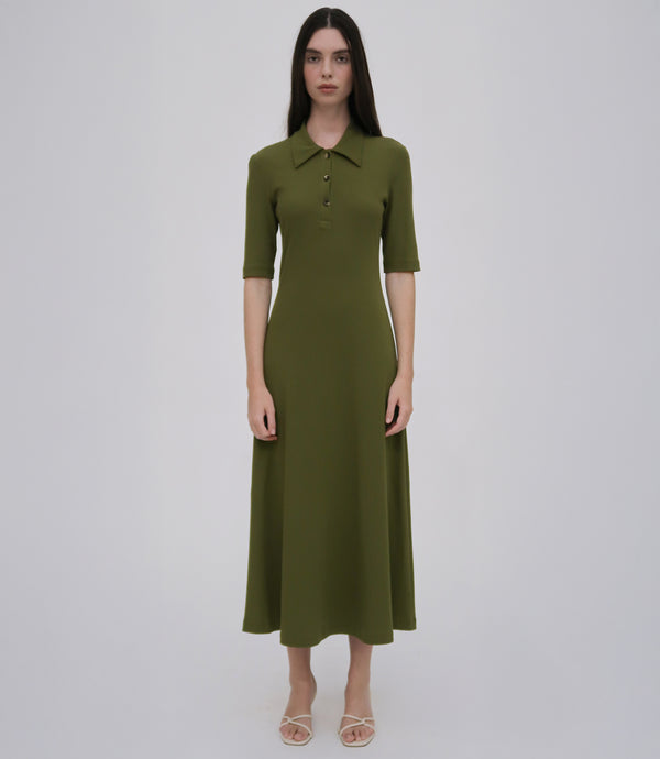 Rosetta Getty POLO T-SHIRT DRESS
